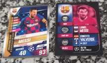 Vendo cartas Messi