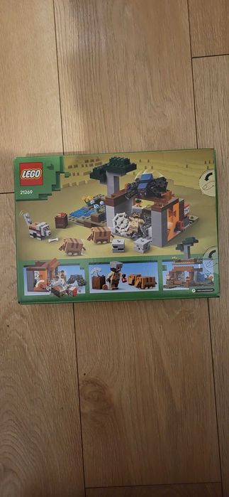 LEGO 21269 Minecraft Wyprawa do pancernikowej kopalni Nowe
