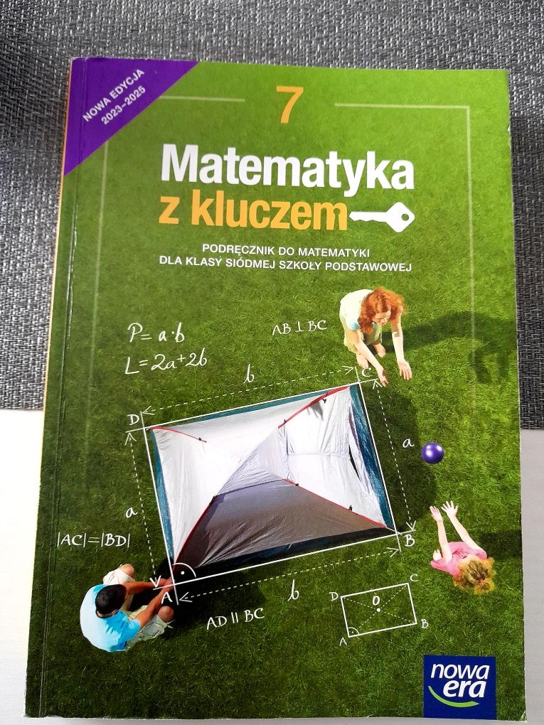 Matematyka klasa 7 Matematyka z kluczem Podręcznik Nowa Era + okładki