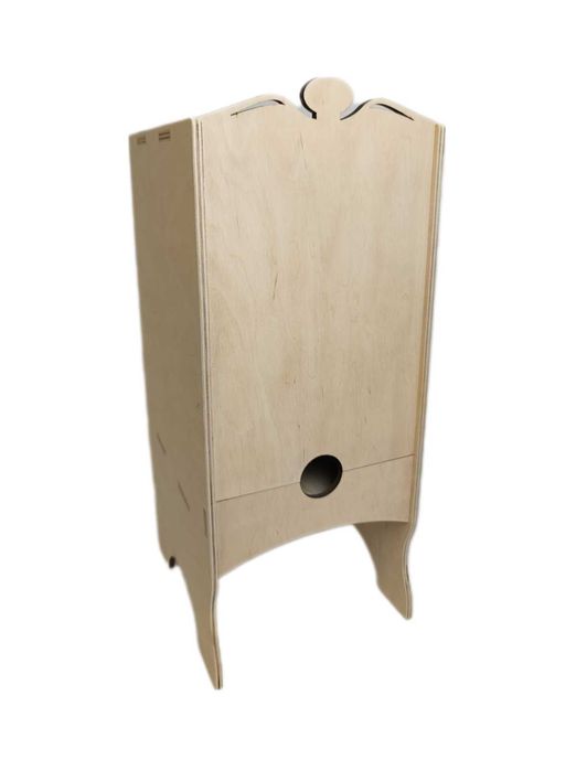 Skrzynka pudełko na sok 5l drewniane