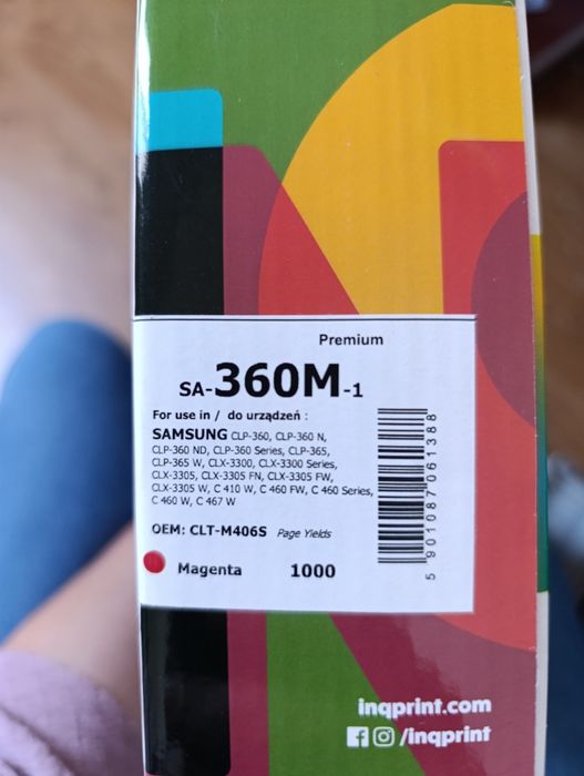 3 tonery do drukarki Samsung