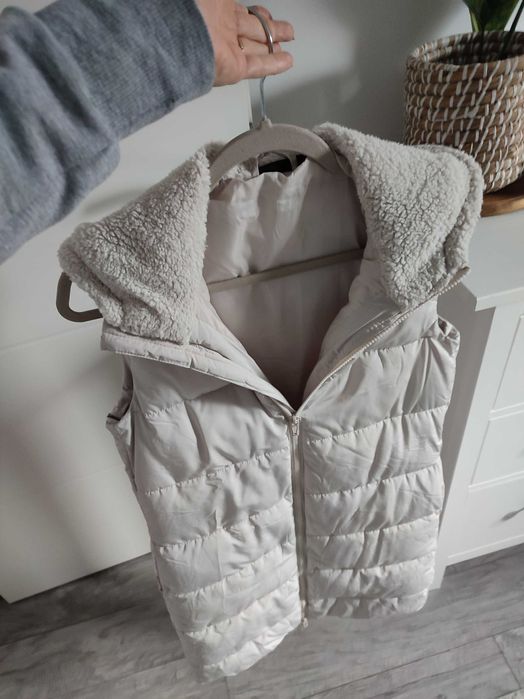 Bezrękawnik damski śmietankowy esmara s/m