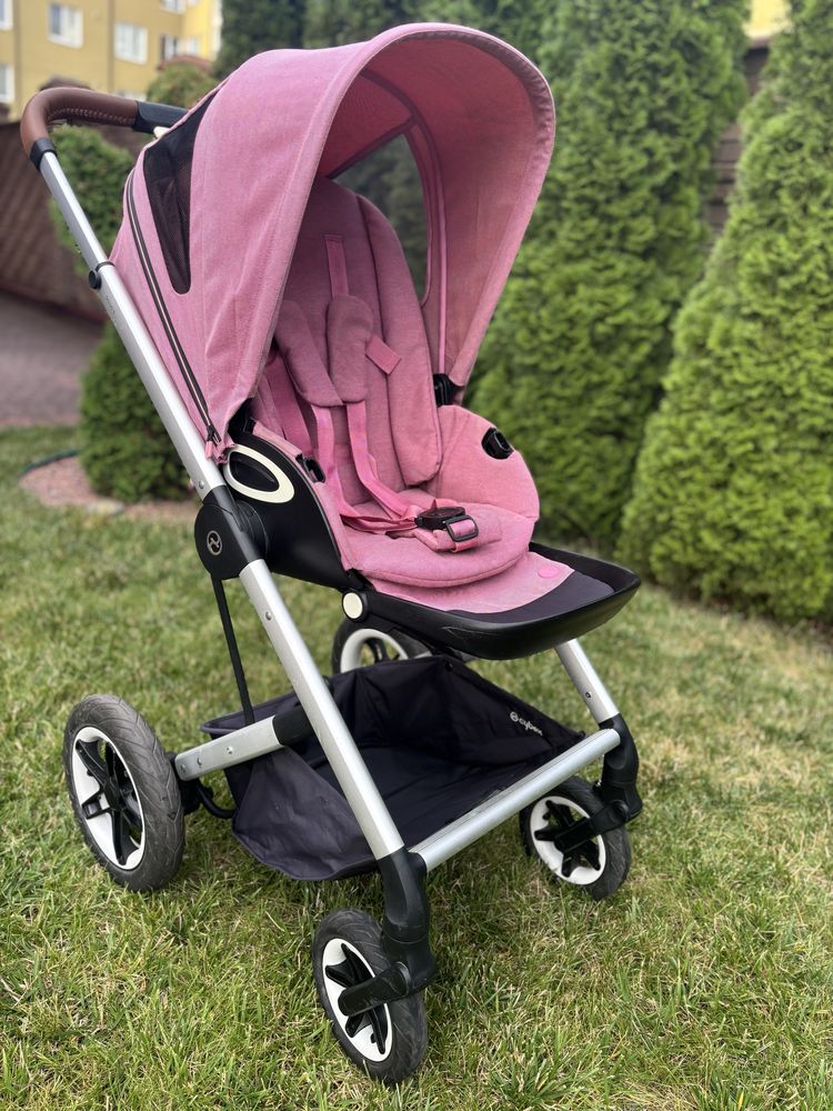 cybex talos s lux 2 в 1 pink