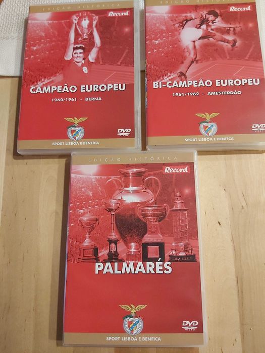 Dvd´s colecção  SLB