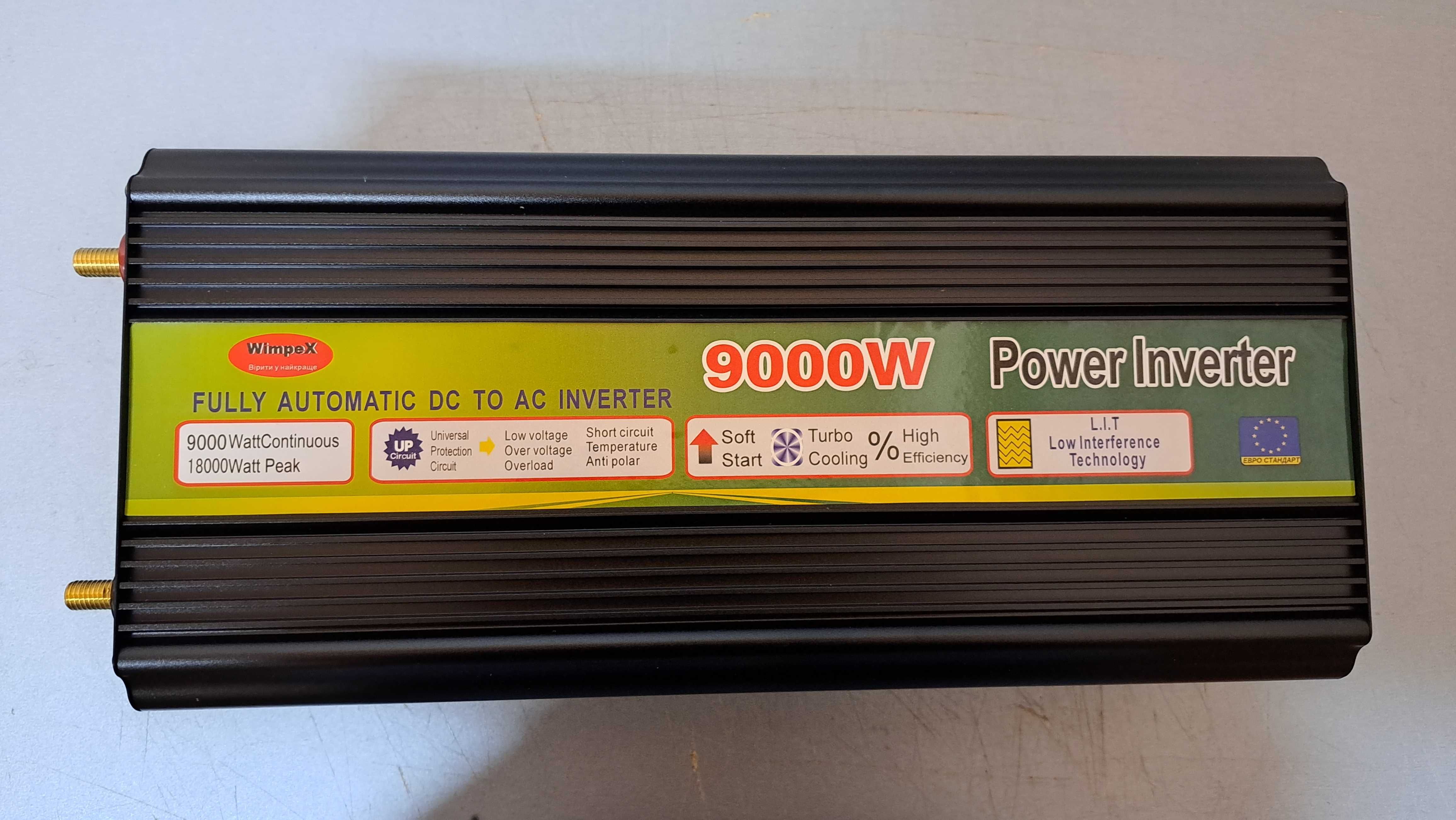 Инвертор 9000W Преобразователь напряжения 12V 220V для дома