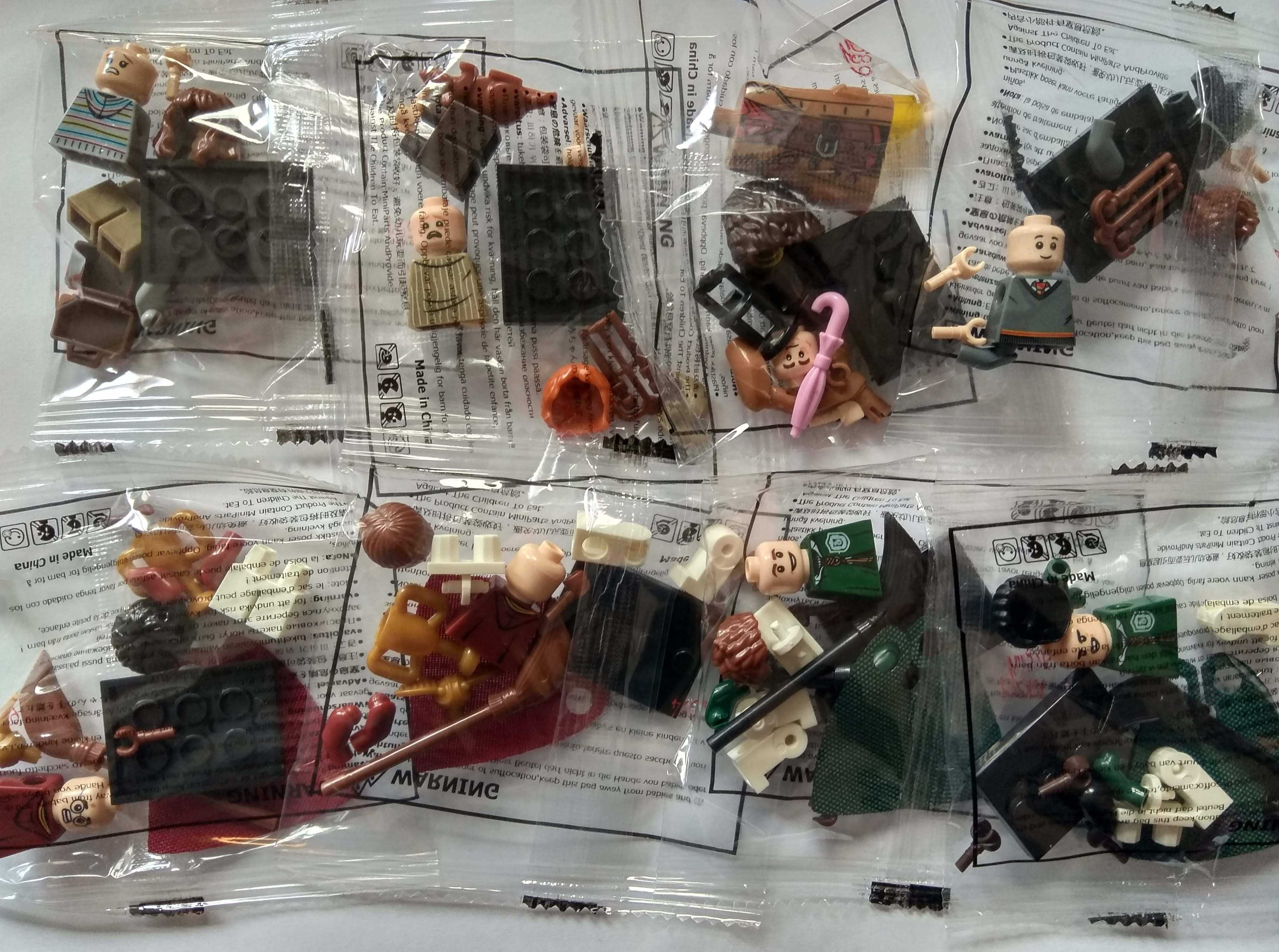 Bonecos minifiguras Harry Potter nº6 (compatíveis com Lego)