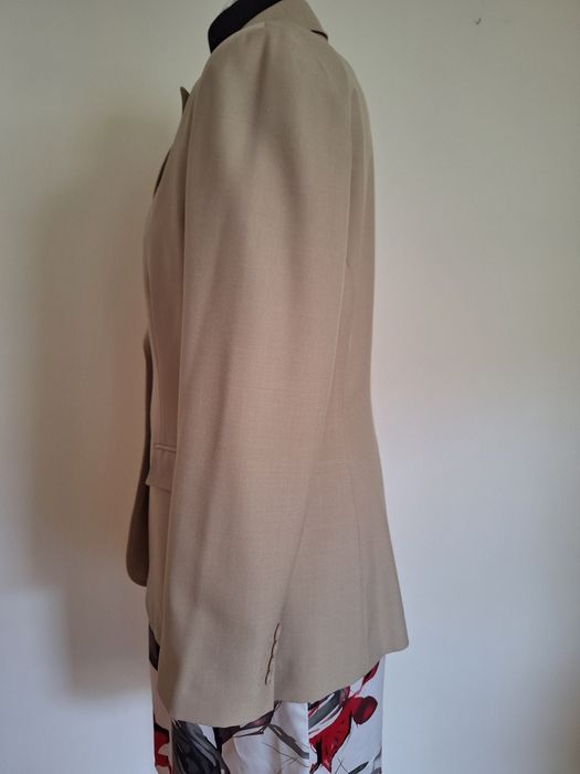 Marynarka beżow, żakiet damskiAtmosphere 14, 46, XXL