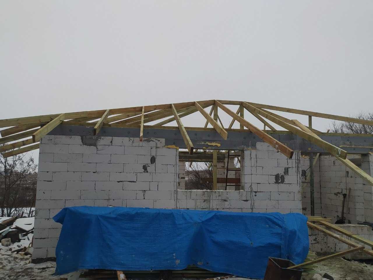 Покрівля дахів під ключ, ремонт дахів
