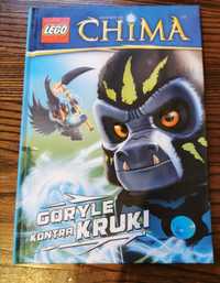 Goryle kontra kruki - książka Lego Chima