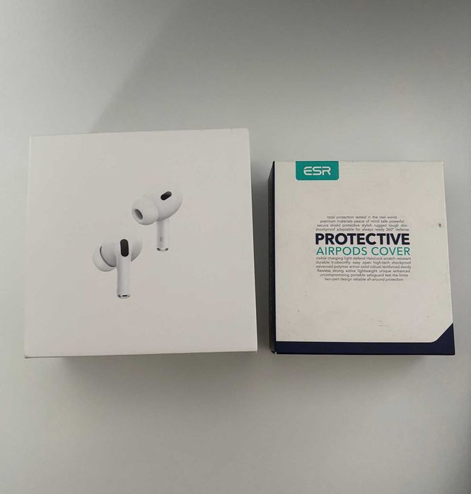 Apple AirPods Pro 2 MQD83ZM/A (2nd generation) A2698 / używane + etui