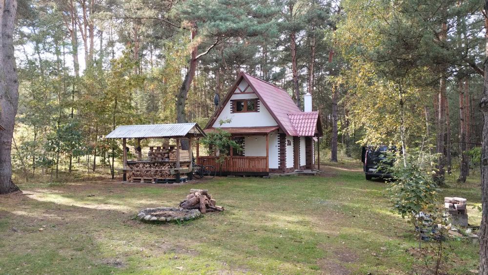 Domek letniskowy całoroczny.