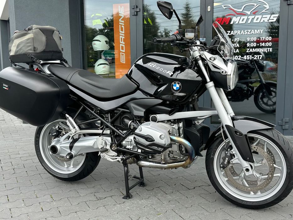 BMW R 1200 R bez ABS-u Bezwypadkowa 73tys.KM Nowe Opony Kufry DOSTAWA GRATIS
