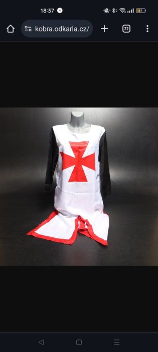 Kostium rycerza Feynmana rozmiar S