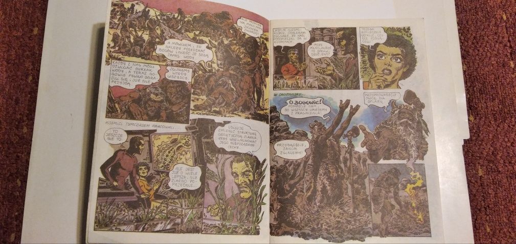 Komiks Bogowie z Gwiazdozbioru Aguariusa część II  Z. Kasprzak