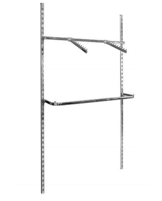 Wyposażenie sklepu odzieżowego wieszaki ścienne