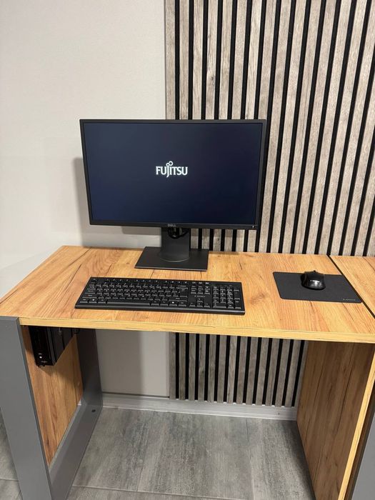 Компактний ПК Fujitsu Esprimo i5 + Монітор Dell + Клавіатура та Мишка