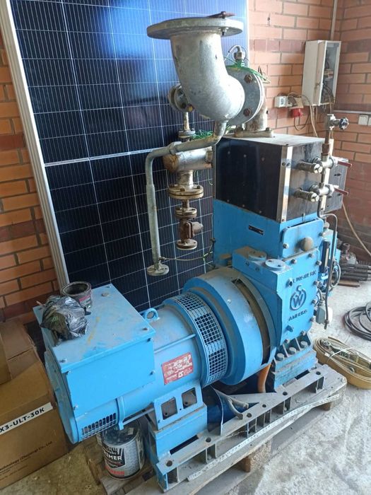 Парова машина з генератором 24кВт