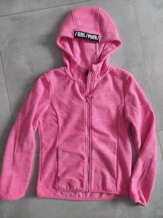 152 Bluza rozpinana  4f  różowa