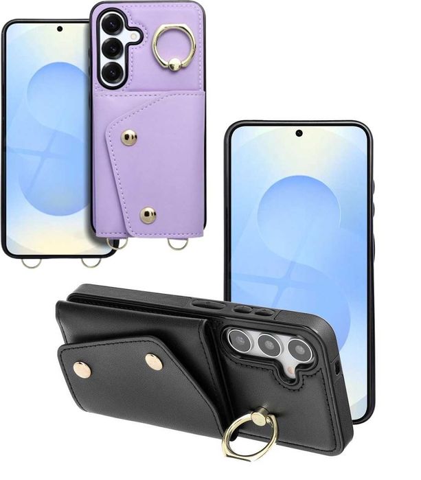 Futerał portfel WONDER dla Samsung Galaxy A36 5G + Szkło Hartowane