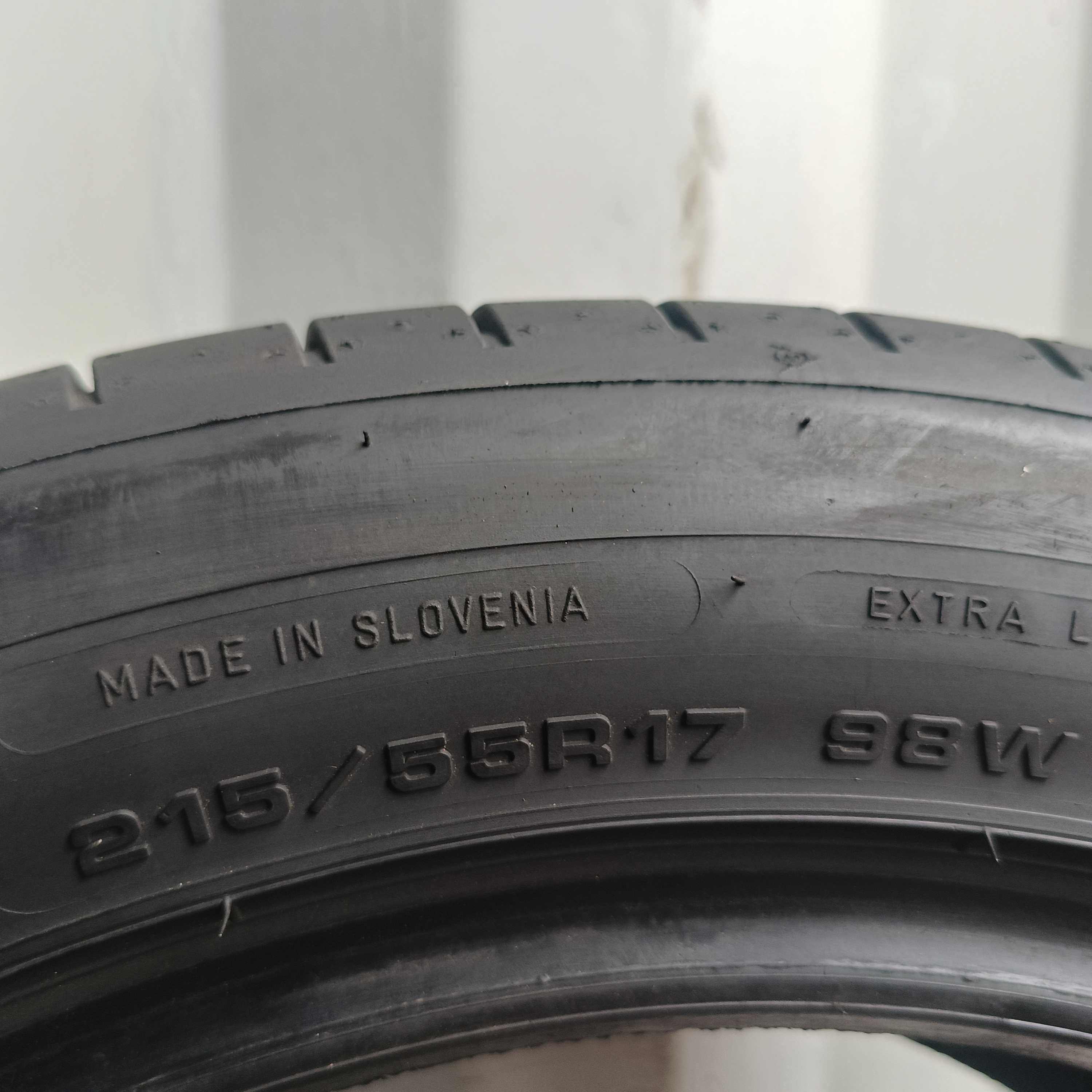 4X 215/55R17 98W Dunlop 2023
