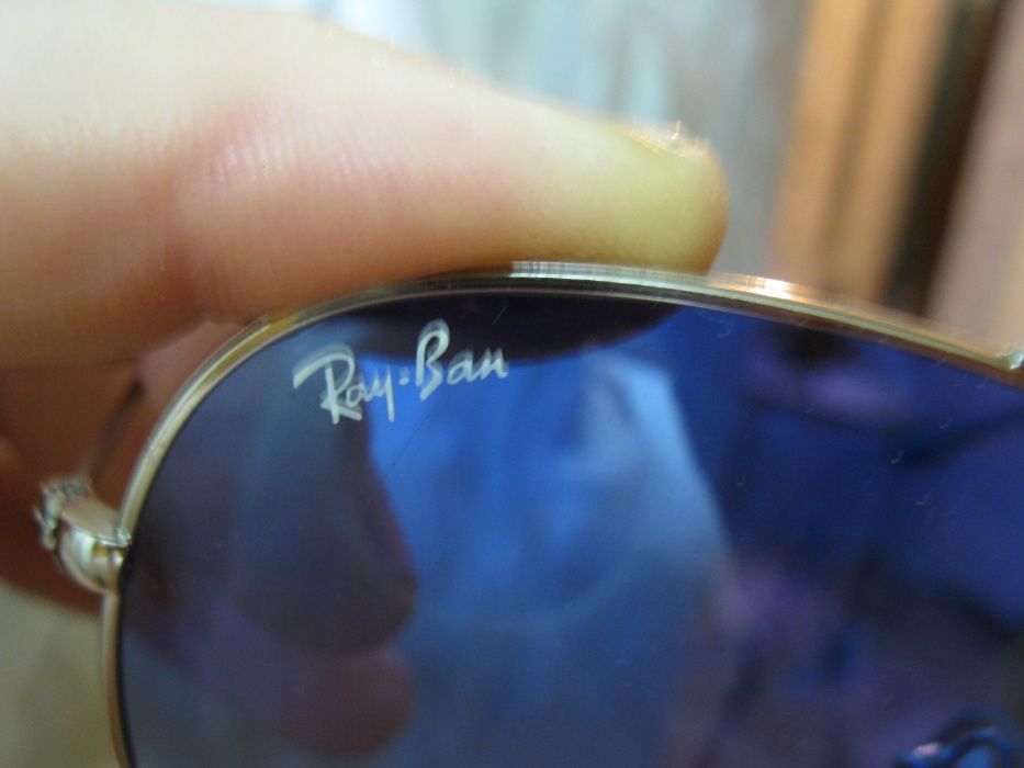 Очки солнцезащитные Ray Ban Aviator Large Metal II RB3026 авиатор Ray-