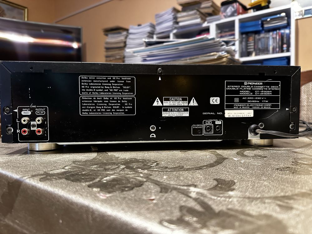 Magnetofon kasetowy Pioneer CT-W 505R