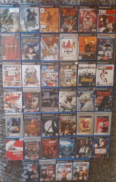 PlayStation vários jogos.