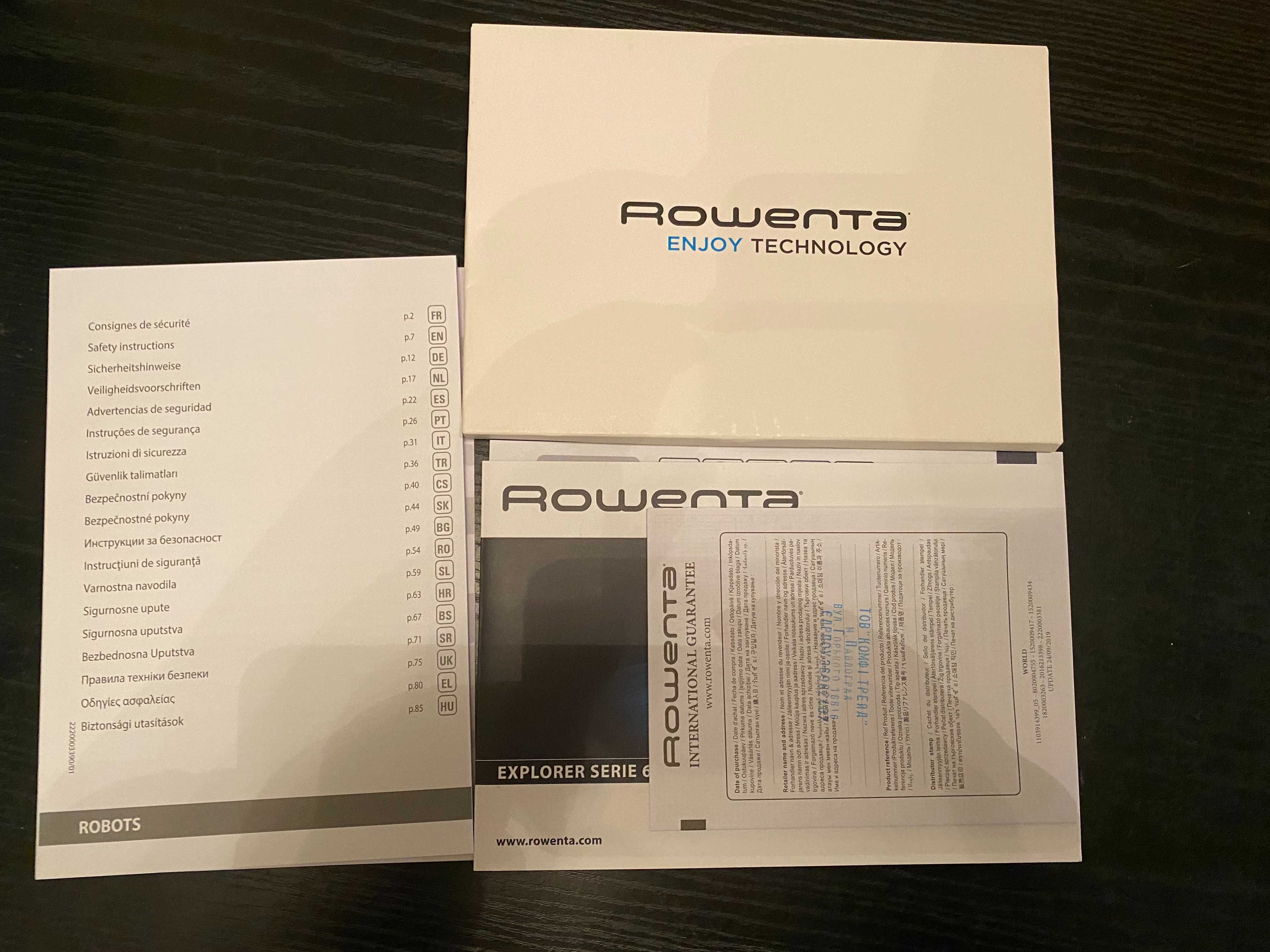 Робот - пылесос ROWENTA RR7455WH