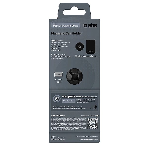 Uchwyt na smartfona SBS TESUNSUPMAGK kompatybilny z MagSafe, na kratkę