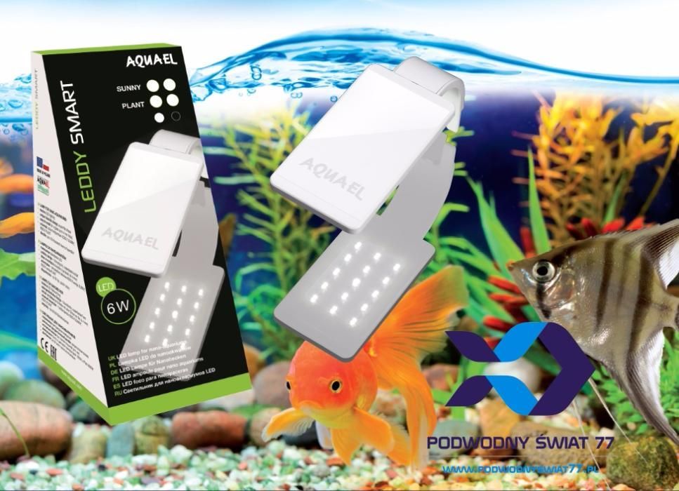 Aquael Oświetlenie LEDDY SMART 2 (SUNNY PLANT Day&Night) nowe akwarium