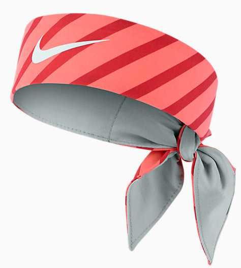 Теннисная бандана NIKE Premier Head Tie Headband (Daring RED)
