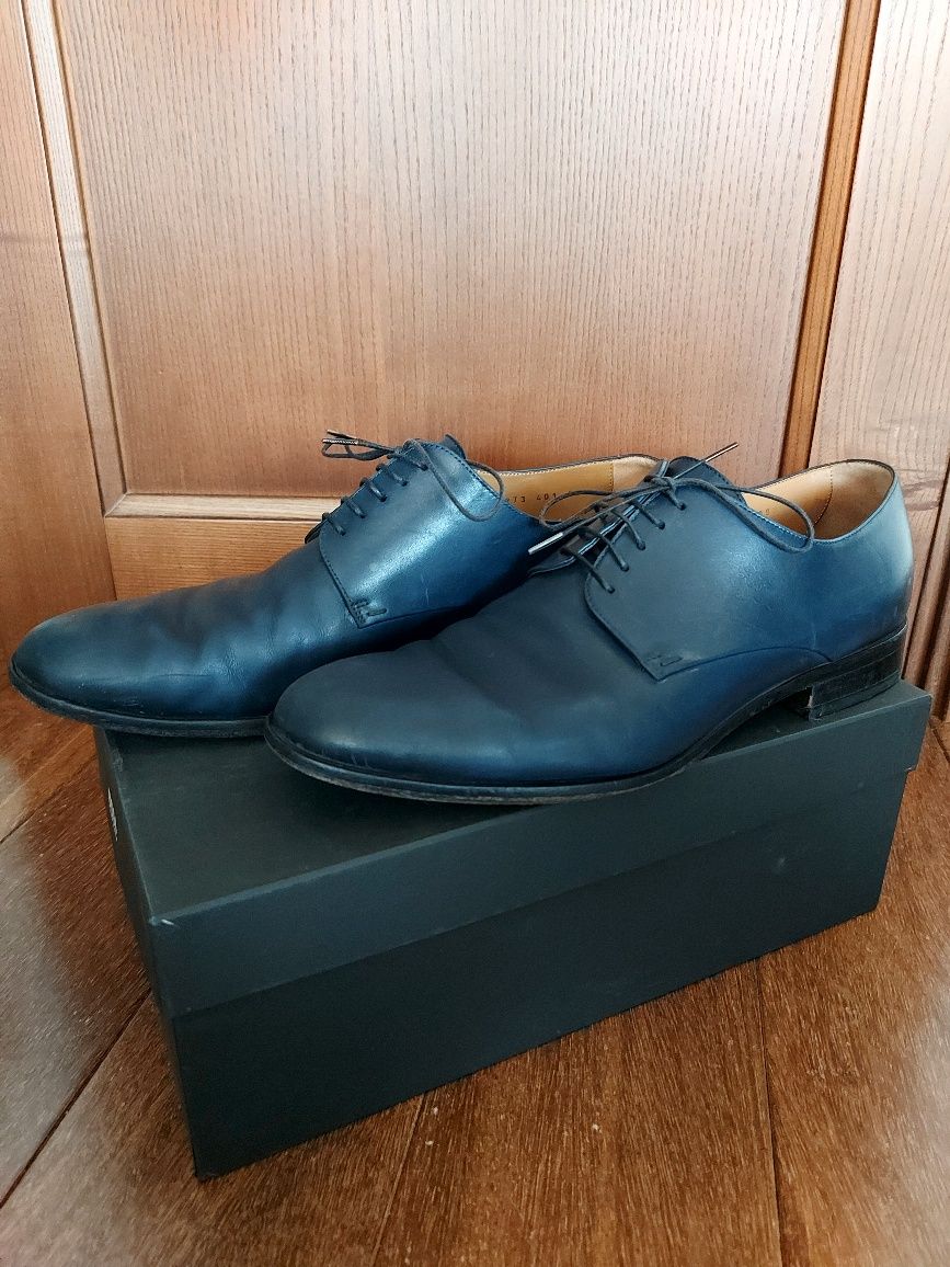 Туфли кожаные Hugo Boss,Italy,размер 44-45