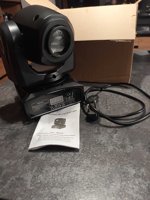 Oświetlenie sceniczne Mini Gobo moving head light