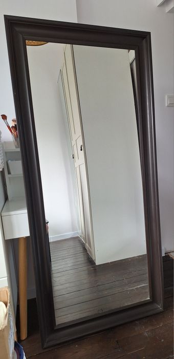 Lustro Ikea Hemnes 165x74 ciemne