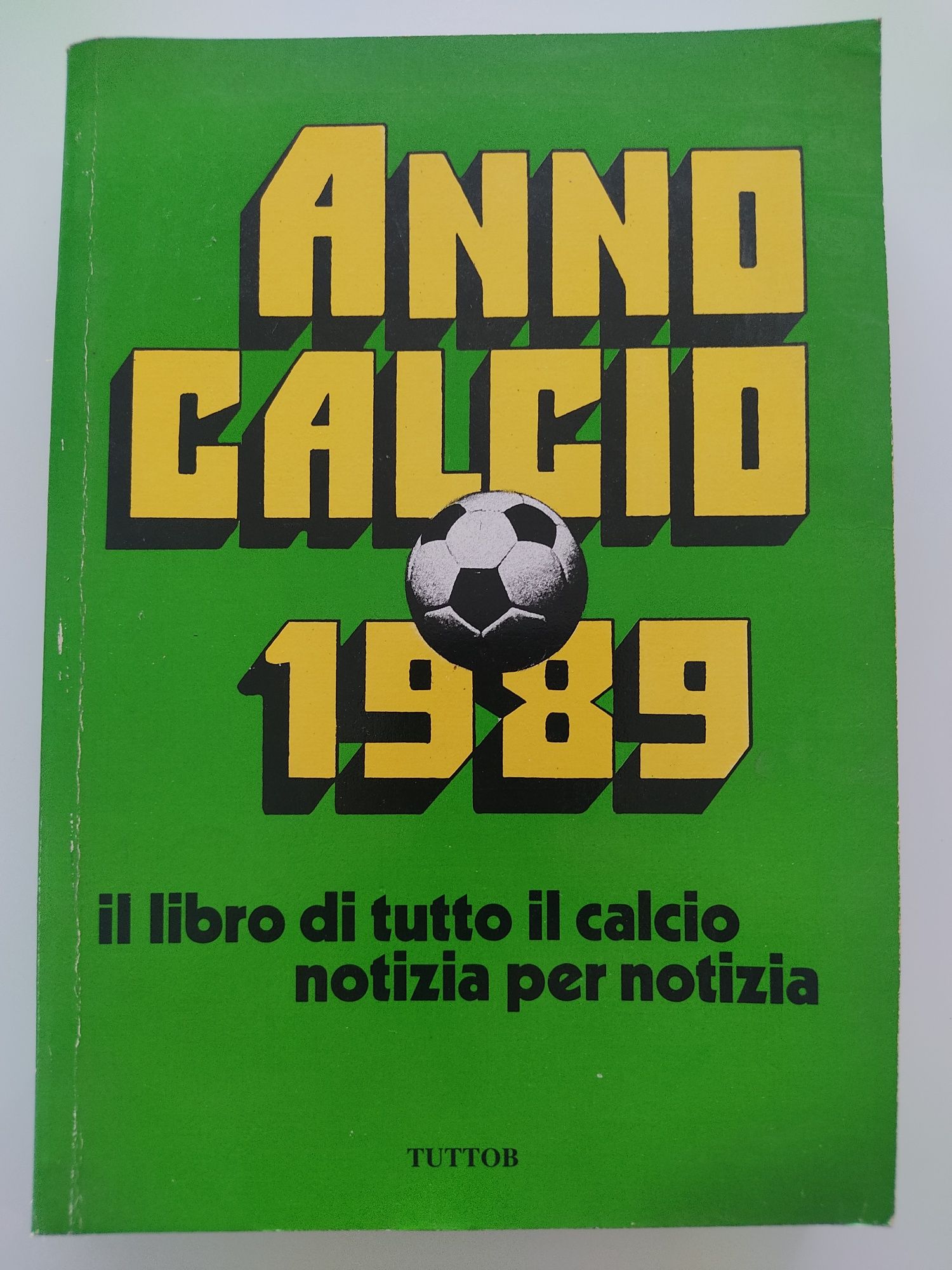 Livro  italiano Anno calcio 1989