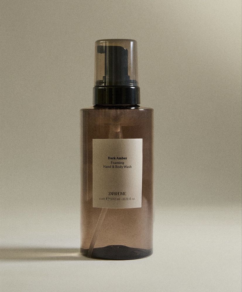(500 ML) Sabão Líquido Espuma DARK AMBER Zara Home NOVO