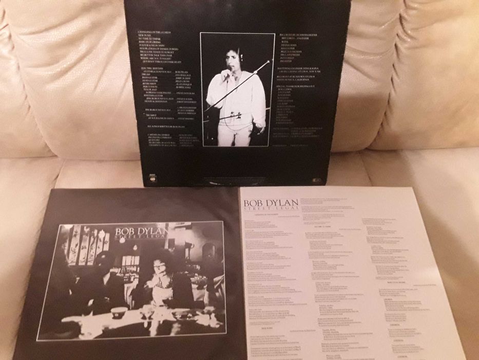 Виниловая пластинка  Bob Dylan  "Street Legal" 1978 г.