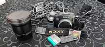Máquina fotográfica sony DSC-V3 + EXTRAS