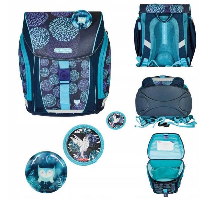 Tornister plecak FiloLight Flower Owl 9-6 HERLITZ - nowy