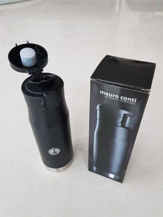 Bidon stalowy termos Mauro Cont 600ml + kubek gratis!
