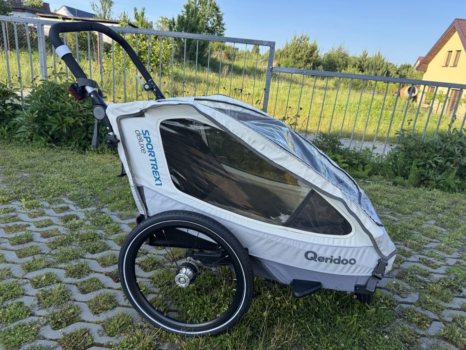 Przyczepka rowerowa Qeridoo Sportrex1