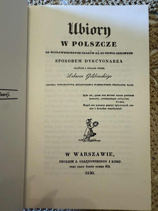 Ubiory w Polszcze Reprint