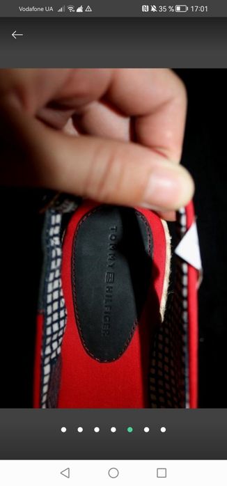 Женские босоножки Tommy Hilfiger 37 р.