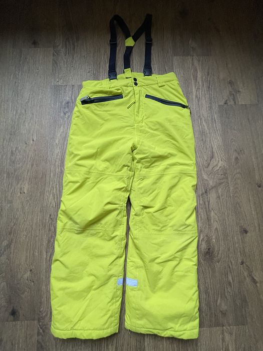 Теплі зимові штани на підтяжках LC Waikiki, 140–146, салатові