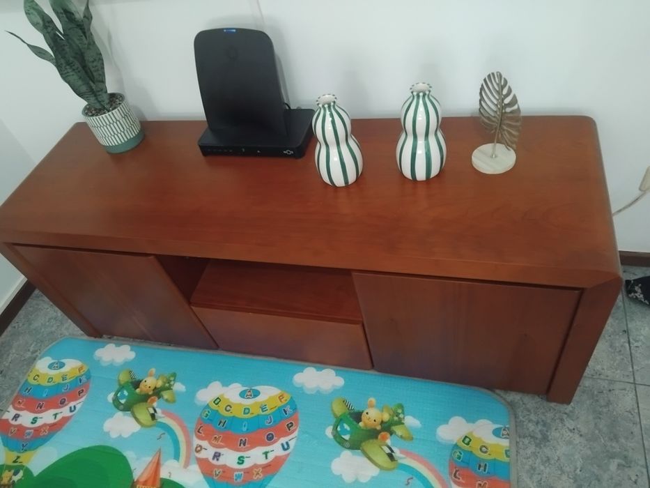 Movel basa tv cerejeira