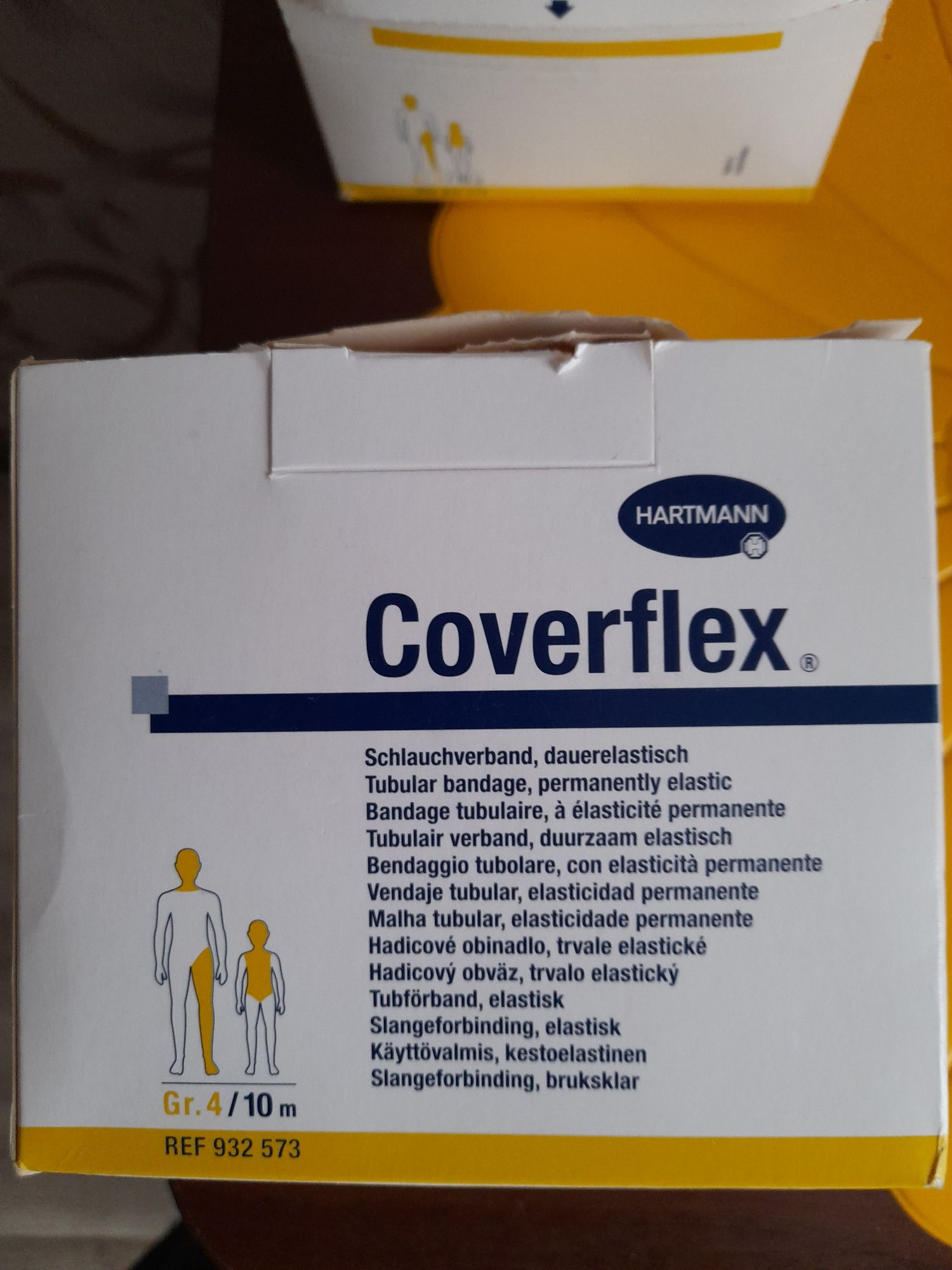 Эластичный трубчатый бинт Coverflex  Размер 4 10,7cм x 10м