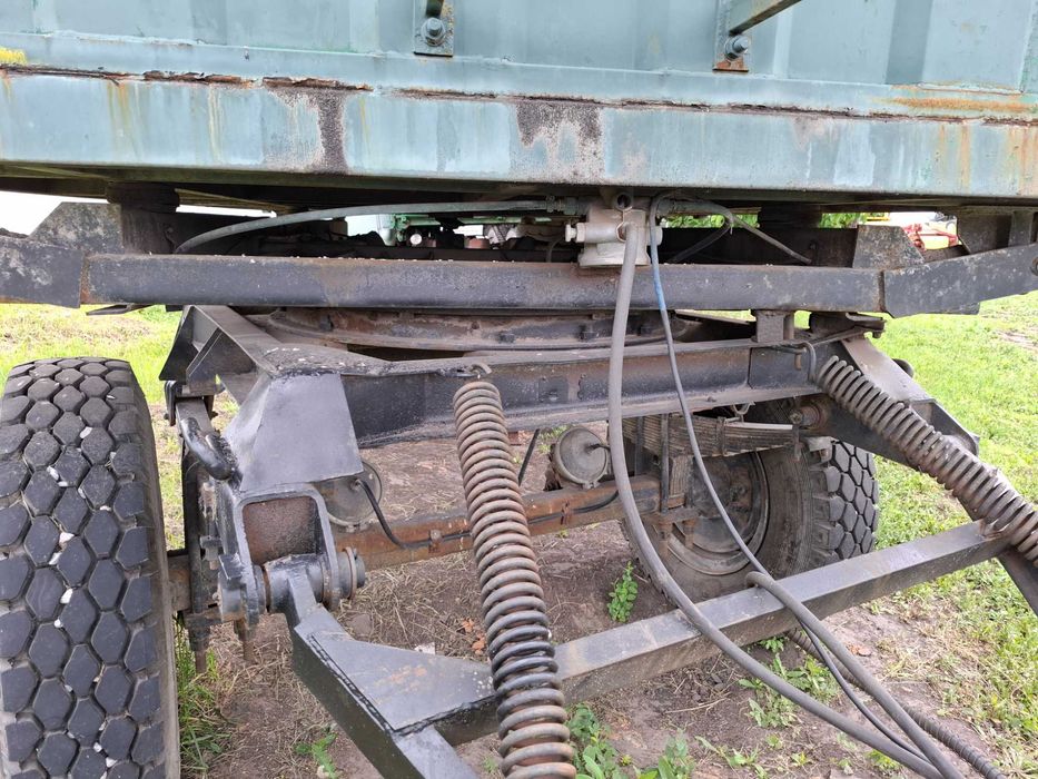 Причіп ЗІЛ ГКБ 819 відкривання на 3 сторони. Прицеп тракторний, ЗИЛ