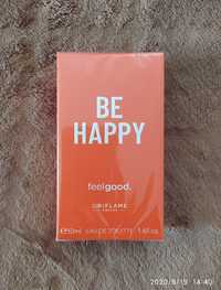 Woda toletowa Be Happy Feel Good 50ml NOWA damskie perfumy oriflame