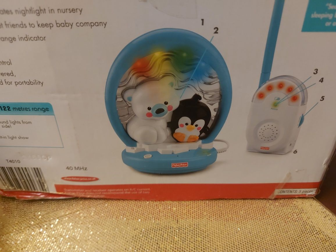 Baby monitor Fisher Price światło i dźwięk Precious Planet NOWY