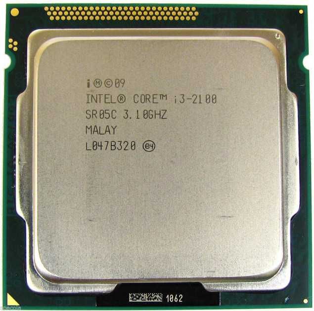 Процессор LGA1155 2Gen intel Core i3 2100 4x3.10GHz 3mb Cashe 65W